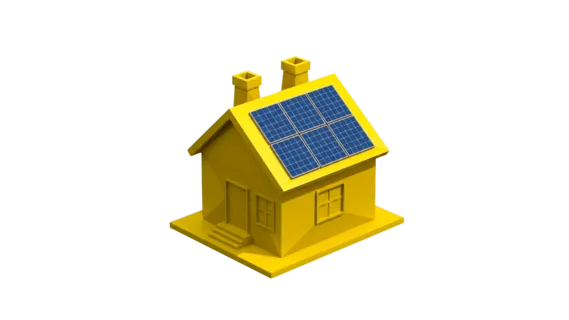 Ícone microgeração solar