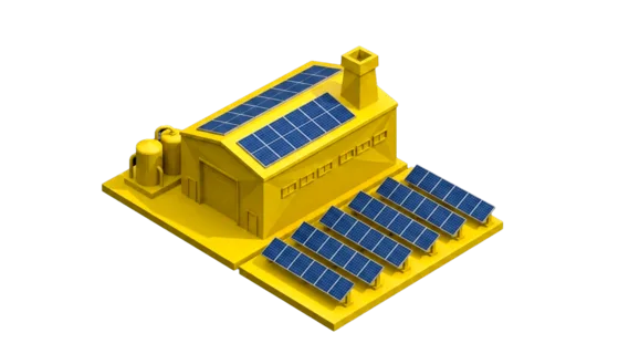 Ícone minigeração solar